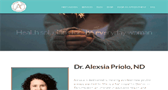 Desktop Screenshot of alexsiapriolo.com